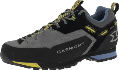 A single hiking shoe is shown against a white background.