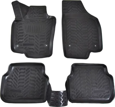 Obrázok produktu pre J&J Automotive | Gumové rohože pre Volkswagen Tiguan 2007-2015