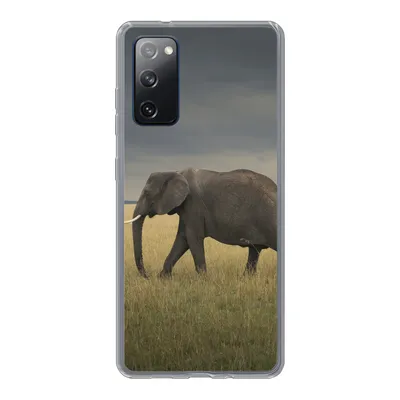 Produktbild von MuchoWow® Handyhülle Schutzhülle Hülle für Samsung Galaxy S20 FE Elefant - Savanne - Tiere - Natur Silikon Softcase Handy Hülle - Abdeckung
