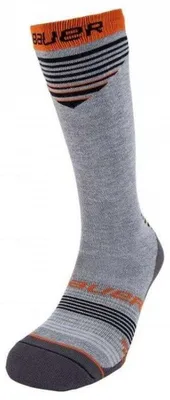 Produktbild von Bauer - Hockey-Socken für Herren/Damen Unisex, Thermisches Material, Hoch geschnitten PP10362 (S) (Grau), KI-generiertes Bild
