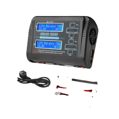 Zdjęcie produktu dla Ładowarka do akumulatorów Lipo, podwójne złącze 10A, 150W AC/240W DC