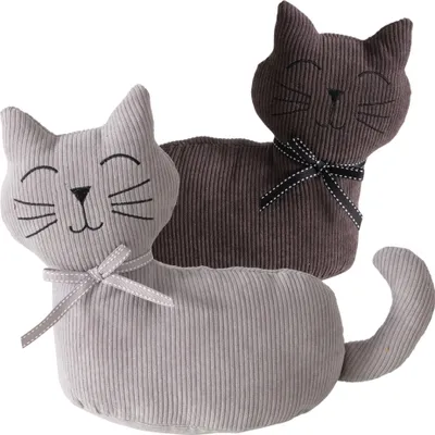 Produktbild von Türstopper 2er Set Katze Bodenstopper Tür Stopper Türkeil Türsack