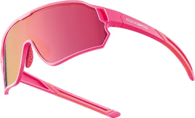Produktbild von ROCKBROS Fahrradbrille Kinder/Jungen 8-14 Alt Sonnenbrille Polarisierte Brille für Outdoorsport Rosa