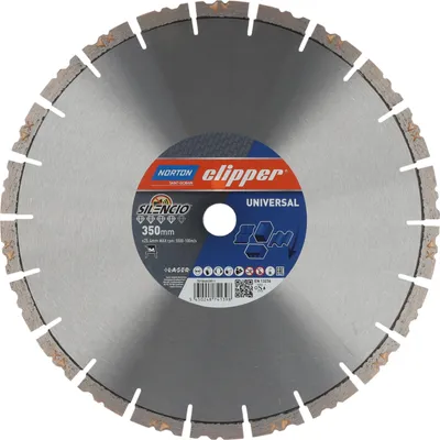 Produktbild von Norton Clipper Diamant-Trennscheibe Pro Uni Silencio 350mm