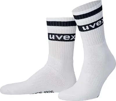Produktbild von Uvex Socken 3er Pack weiß Größe 39-42 mit optimaler Passform und weicher Plüschsohle