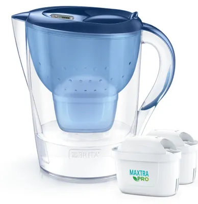 Produktbild von Brita Marella, Manueller Wasserfilter, 3,5 l, Blau