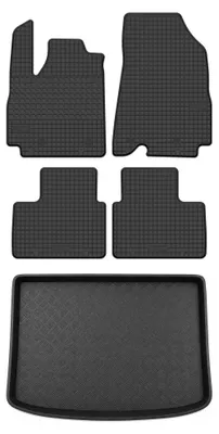 Obrázok produktu pre Gumové autokoberce SolidTread + vaňa kufra pre: Renault Arkana 2021- SUV 5 ks
