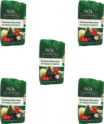 Produktbild von Kłodawa nicht jodiertes Salz 5 x 1,1kg - Kłodawa Salzbergwerk