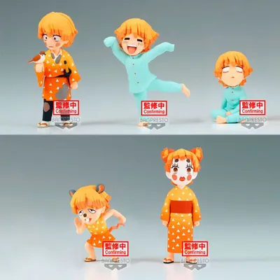 Produktbild von Banpresto Demon Slayer Zenitsu Agatsuma Sammelfigur 7 Cm Orange Orange One Size