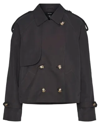 Produktbild von Vero Moda VMCHLOE, Trenchcoat, Weiblich, Erwachsener, Polyester, Grau