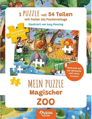 Zdjęcie produktu dla Moja łamigłówka - Magiczne zoo