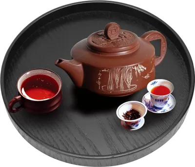 Image de Plateau,Plateau en bois,Assiette,Assiette en bois,Assiette à thé,Plateau de service