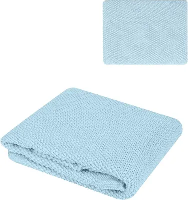 Produktbild von Kikka boo Babydecke Dream Big gestrickt,100% Baumwolle 100 x 75 cm Kuscheldecke