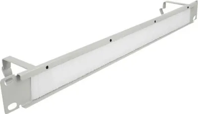 Obrázok produktu pre DeLOCK 66540, Panel na usporiadanie káblov, Kov, Šedá