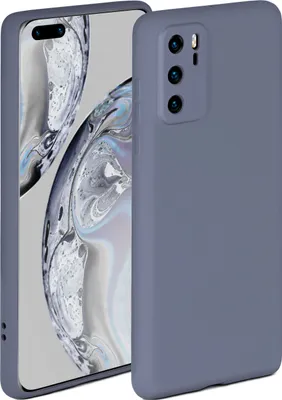 Produktbild von Soft-Case für Huawei P40, Farbe:Lavendelgrau