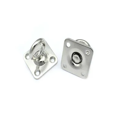 Produktbild von Augplatte mit Wirbel gestanzt Typ A 35 x 35mm verrzuröse zurring