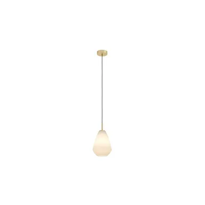 Immagine prodotto di Lampada a sospensione - Color sabbia - Color ottone - Vetro - Metallo - 1 luce - 20 x 110 cm