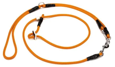 Produktbild von Mystique Retrieverleine Umhängeleine Hunting Profi 8mm orange M - 295cm