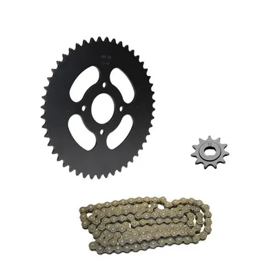 Produktbild von Kettensatz 3-teilig schwarz 11/48 Zähne für Hercules Prima 2 3 4 5 5 M 4 5 HR2 P 1 3 MX1 Optima