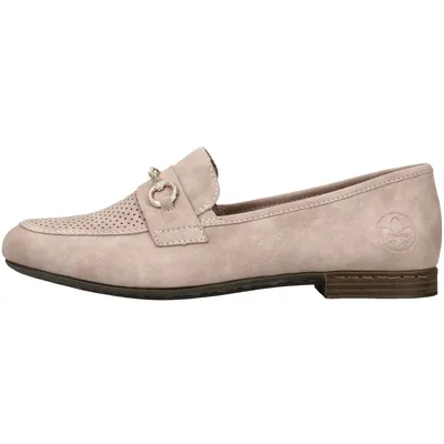 Produktbild von Rieker Damen Slipper Penny Loafer 51760, Größe:40 EU, Farbe:Rosa