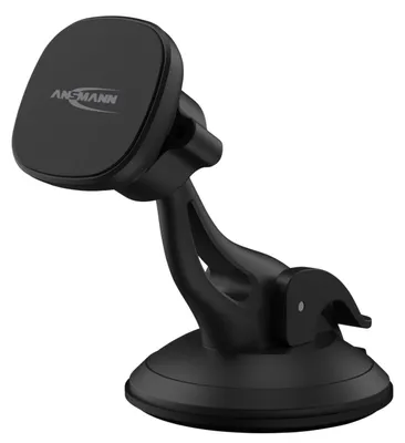 Productafbeelding van ANSMANN 1700-0160: ANSMANN Magnetische telefoonhouder voor auto, geschikt voor bevestiging op de voorruit