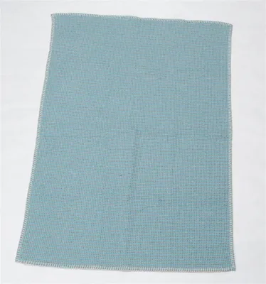 Produktbild von David Fussenegger Babydecke Lido "gestreift"  65 x 90 cm Jade - Blau