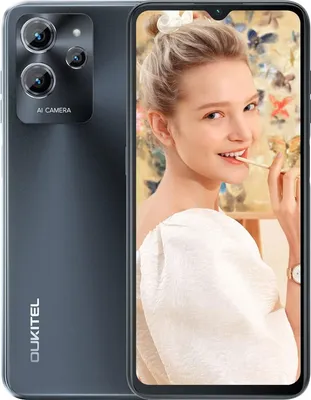 Obrázek produktu pro Oukitel C32, 16,6 cm (6.52"), 8 GB, 128 GB, 20 MP, Android 12, Černá