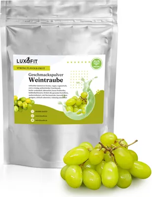 Immagine prodotto di Aroma di uva in polvere Aroma di frutta a basso contenuto calorico 300 g