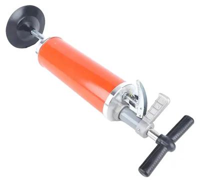 Productafbeelding van Toiletontstoppingsapparaat, luchtreservoircapaciteit 3 liter, slanglengte 60 cm, luchtdruk 0-1 MPa, duurzaam roestvrij staal, handbediening