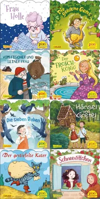 Produktbild von Pixi-8er-Set 293: Pixis liebste Märchen (8x1 Exemplar)