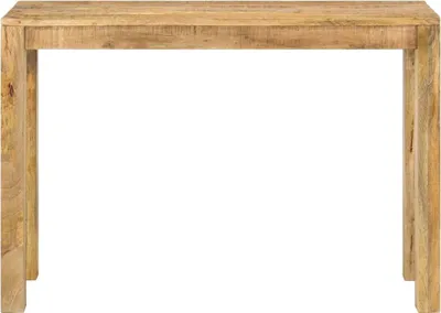 Obrázek produktu pro vidaXL Konzolový stolek 110x35x76 cm Hrubé mangové dřevo