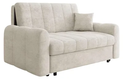 Produktbild von MIRJAN24 Schlafsofa Viva Moon III, Stilvoll Polstersofa vom Hersteller, Couch mit Schlaffunktion und Bettkasten, Wohnzimmer (Farbe: Lumo 55)