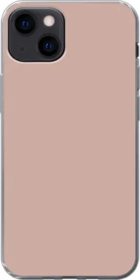 Produktbild von MuchoWow® Handyhülle Schutzhülle Hülle für Telefoonhoesje iPhone 13 Rosa - Palette - Einfarbig - Einfarbig rosa Silikon Softcase Handy Hülle - Karteninhaber