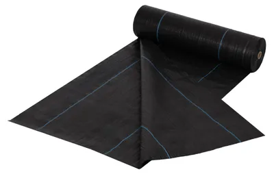 Produktbild von MultiGarden WEED135 Garten-Agrotextil, 135 g/m², 1,1 x 50 m + 50 Erdanker, schwarz