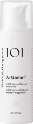 Zdjęcie produktu dla Geek & Gorgeous A-Game 20 Przeciwzmarszczkowe serum z retinalem 0,2% i ektoiną 30 ml
