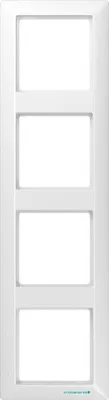 Immagine prodotto di Telaio a 4 ingressi orizzontale/verticale - Telaio a 4 ingressi bianco ABAS 584 WW