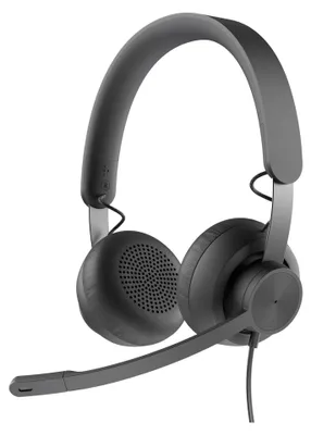 Produktbild von Logitech Zone 750 USB-Headset anthrazit