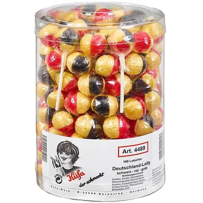 Obrázok produktu pre Küfa Nemecko Lízanky s ovocnou príchuťou 100 ks 1800g