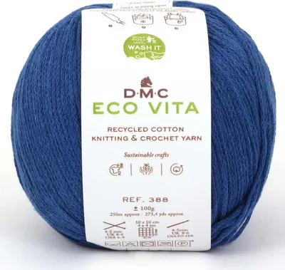 Obrázok produktu pre DMC Eco Vita - priadza vyrobená z 80 % recyklovanej bavlny a 20 % recyklovaných vlákien, 388, (farba 107)