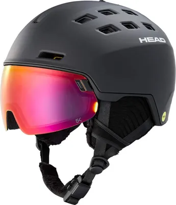 Produktbild von Head Skihelm Radar 5K MIPS Black Alpinski Helm mit Visier Snowboardhelm, Größe:XS/S (52-55 cm)