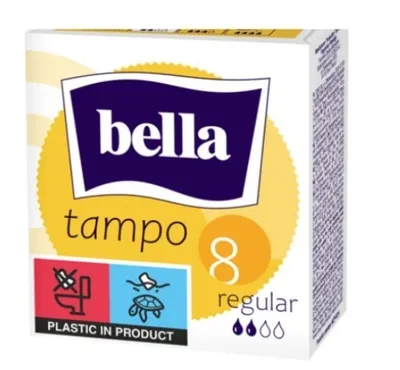 Obrázek produktu pro Vysoce Absorpční Běžné Tampony Bella Tampo Premium Comfort, 8 kusů