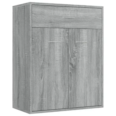 Produktbild von Sideboard Grau Sonoma 60x30x75 cm Holzwerkstoff