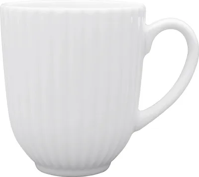 Produktbild von Krautheim & Adelberg Kaffeebecher Relief weiß 0,35 ltr. 2 Stück