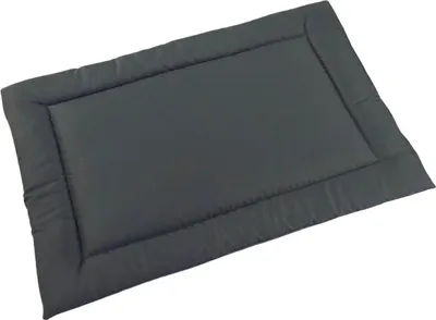 Zdjęcie produktu dla Wodoodporne legowisko dla psa rozmiar 75x55 cm – trwałe, łatwoczyszczące, codura, mata dla małych, średnich i dużych psów, do domu i na zewnątrz – kolor antracyt