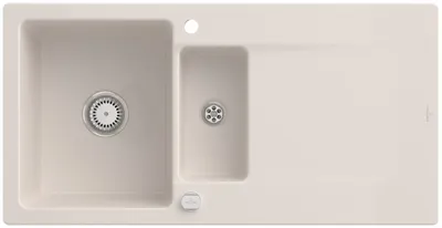 Produktbild von Villeroy & Boch Keramikspüle 333702KR, Siluet 60 R Einbauspüle - inkl.