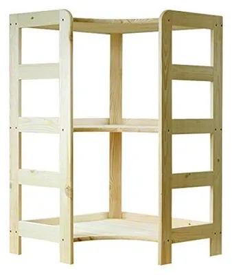 Immagine prodotto di Sistema modulare di scaffali a parete in legno, modello R-04