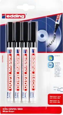 Obrázek produktu pro Edding e1255-50, Černá, Modrá, 5 mm