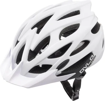 Produktbild von meteor Ovlo Fahrradhelm Herren Damen Kinder-Helm MTB Rollerhelm M 55-58 cm weiß