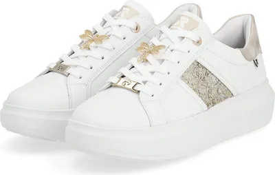 Image de Rieker 'R-EVOLUTION' Damen Echtleder Sneaker weiss , Damen:36 EU