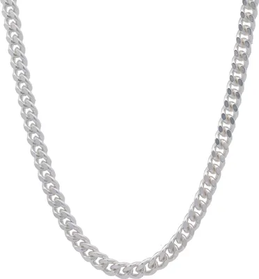 Produktbild von Silberkette Panzerkette Länge 50cm - Breite 2,8mm - 925 Silber